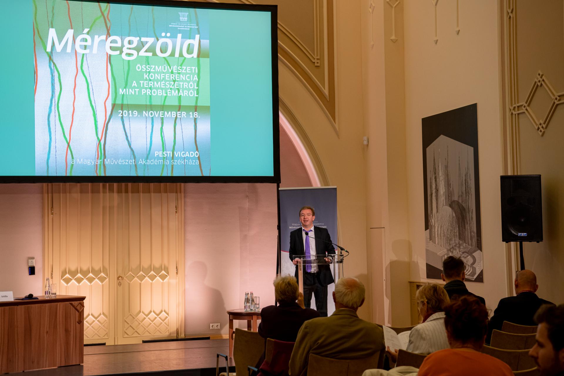 Méregzöld címmel összművészeti konferenciát tartott az MMA MMKI a természetről mint problémáról