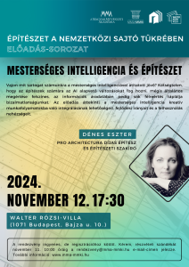 Mesterséges intelligencia és építészet