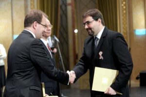 Falusi Márton József Attila-díjat kapott