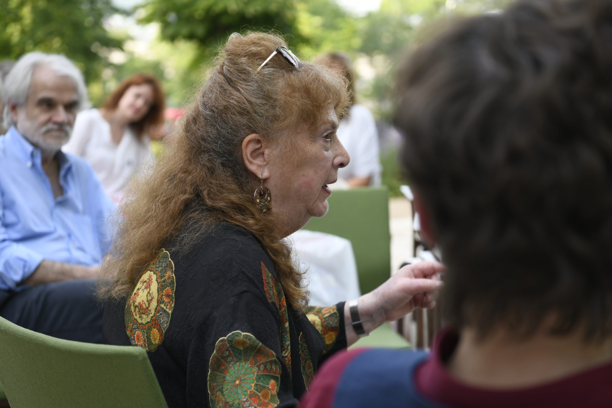 A Hild-villa vendége volt a világhírű Gilah Yelin Hirsch