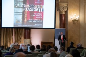 A művészet közege II. címmel tartott kétnapos konferenciát az MMA MMKI a Pesti Vigadóban