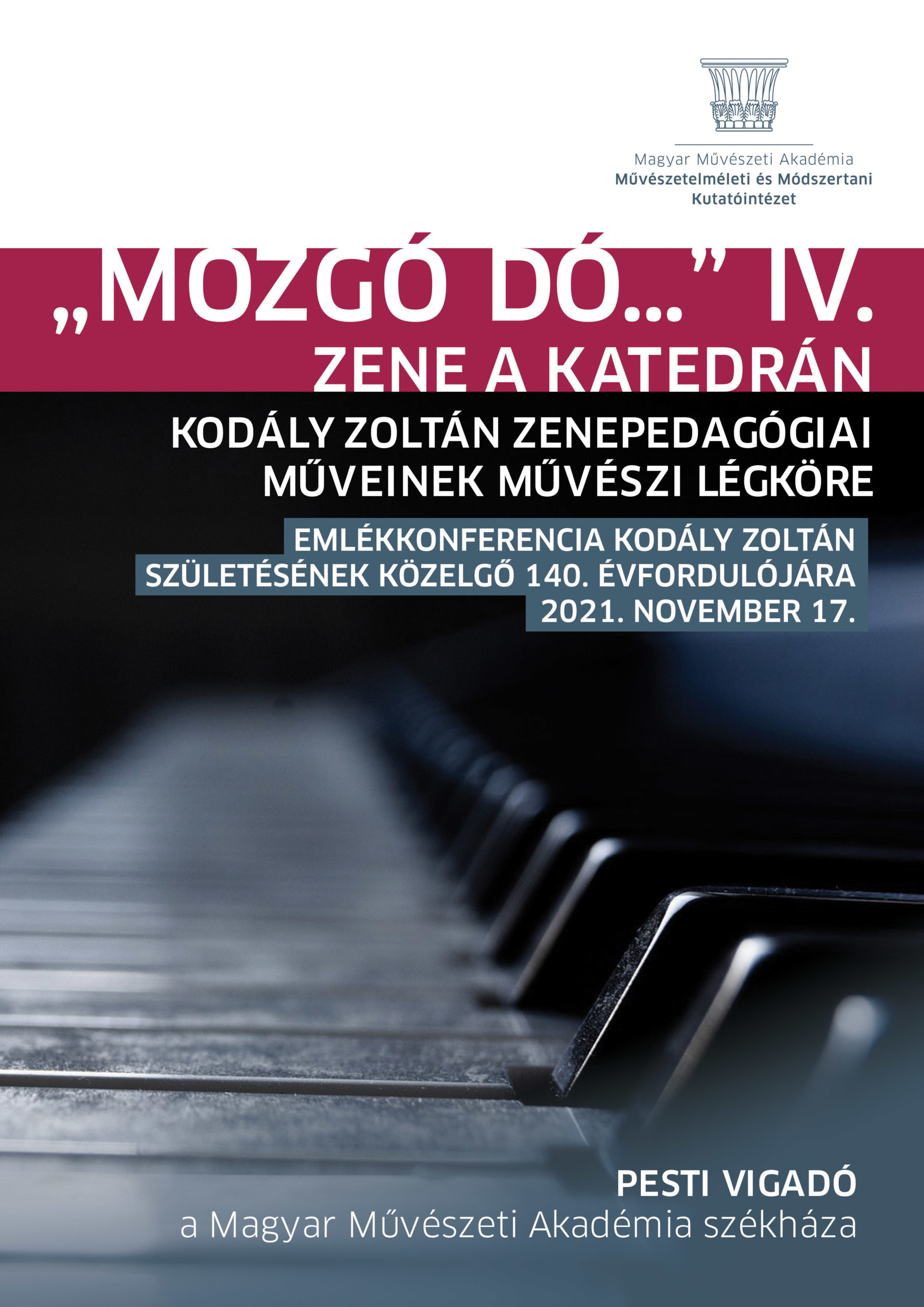„Mozgó dó…” IV. – Zene a katedrán – konferencia