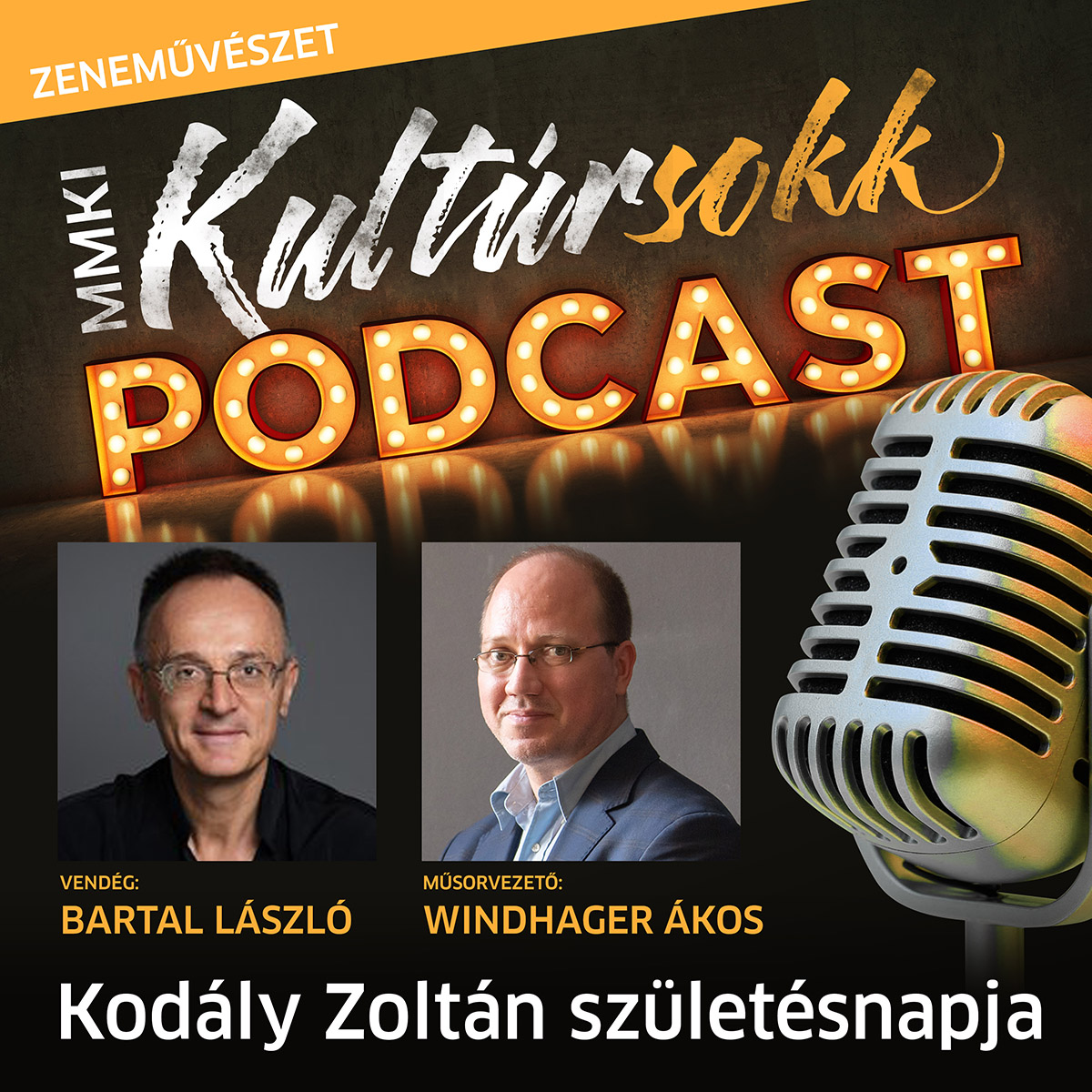 Bartal László karmesterrel beszélget Windhager Ákos – MMKI Kultúrsokk podcast – Zeneművészet