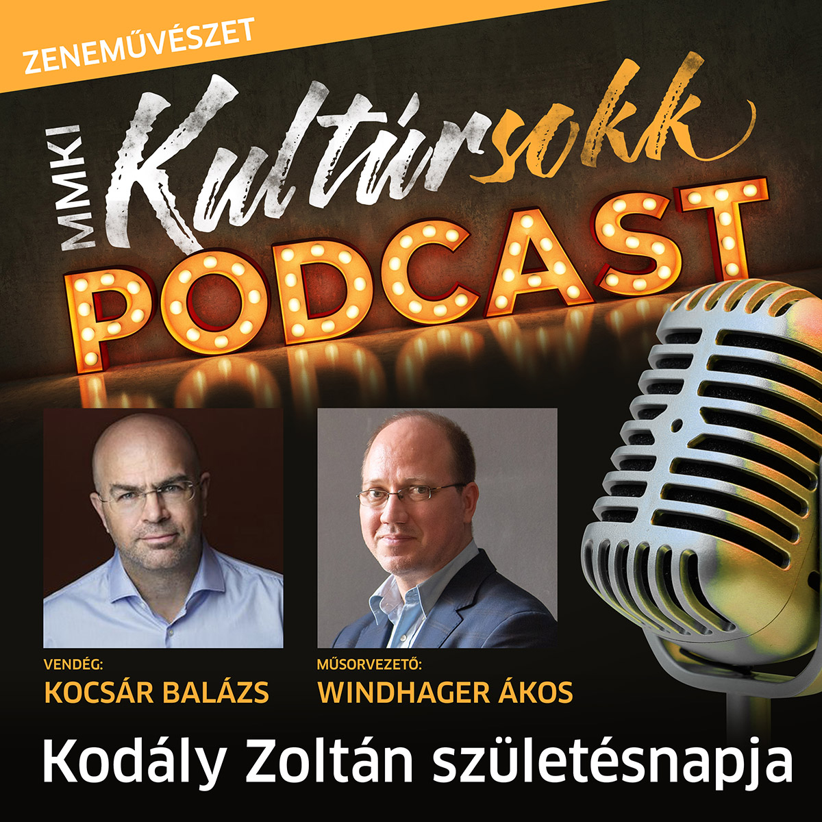 Kocsár Balázs Liszt Ferenc-díjas karmesterrel, a Magyar Állami Operaház főzeneigazgatójával beszélget Windhager Ákos – MMKI Kultúrsokk podcast – Zeneművészet