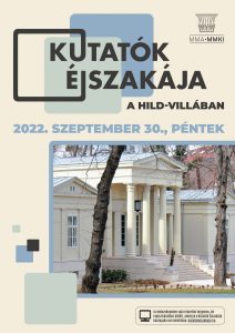 Kutatók Éjszakája a Hild-villában