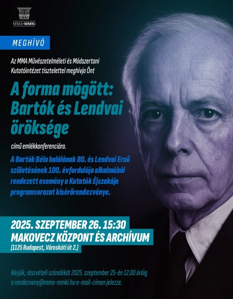 A forma mögött: Bartók és Lendvai Öröksége