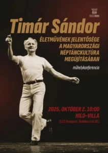 Timár Sándor életművének jelentősége a magyarországi néptánckultúra megújításában